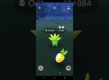 Catch the shiny Oddish in Daily Adventure lncense!