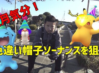 【ポケモンＧＯ】正月気分でパーティー帽ソーナンスレイド