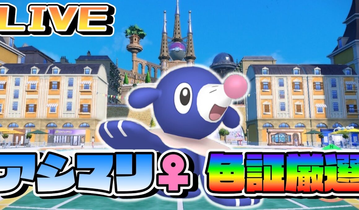 アシマリ♀色証延長戦！【ポケモンSV】