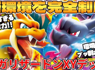 【ポケカ対戦】新環境のメガリザードンXex  ＆ メガリザードンYexデッキが最強過ぎる【ポケモンカード】