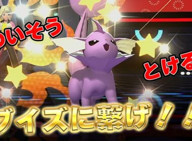 【ブイズパ】シャワーズからブイズに繋いで絆の力で勝利する！【ポケモン対戦】
