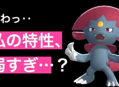 【紙耐久】特性以外ブッ刺さり！？対面つよつよマニューラでサイクル選出するの巻