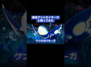 暴走ゲンシカイオーガと戦ってみた【ポケモンZA】