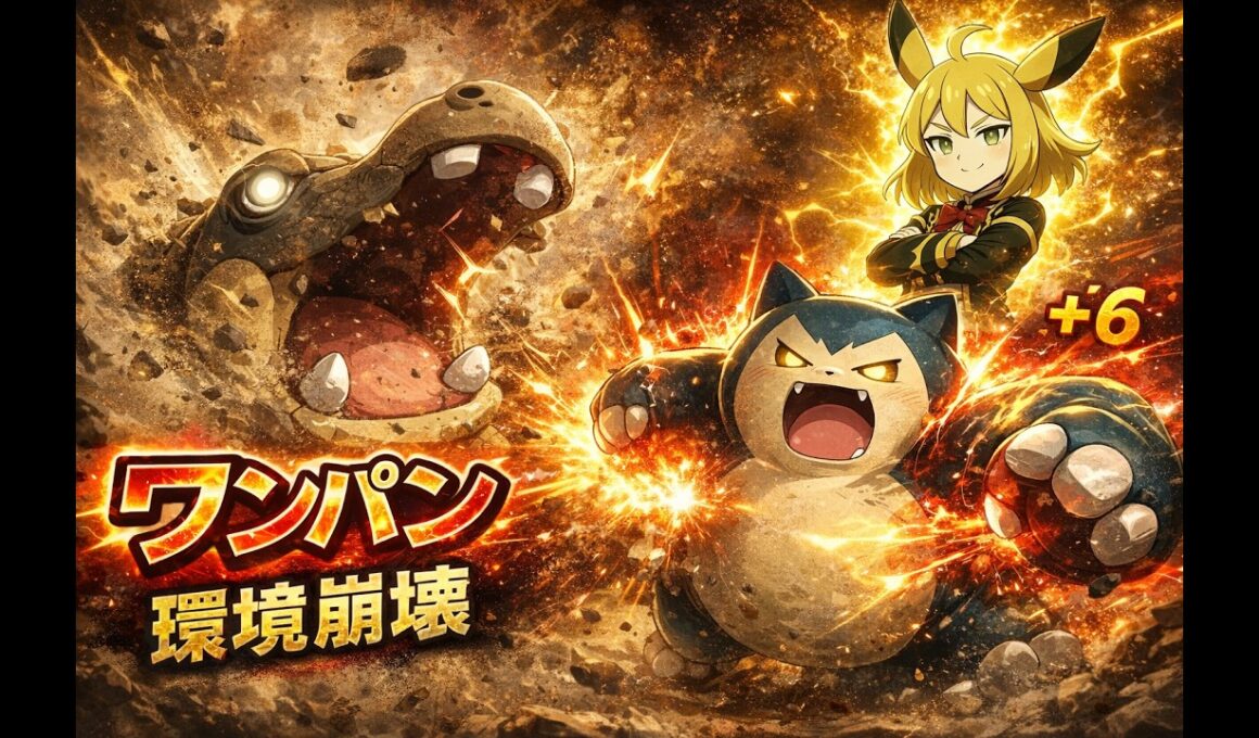 【ポケモンチャンピオンズ（ポケチャン）】カバルドンを役割破壊！　はらだいこカビゴンの運用方法【ゆっくり実況】♯2