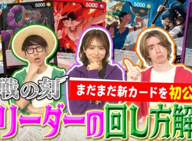 ブースターパック『決戦の刻【OP-16】』新リーダー回し方講座【ワンピカード情報局】（ONE PIECEカードゲーム）