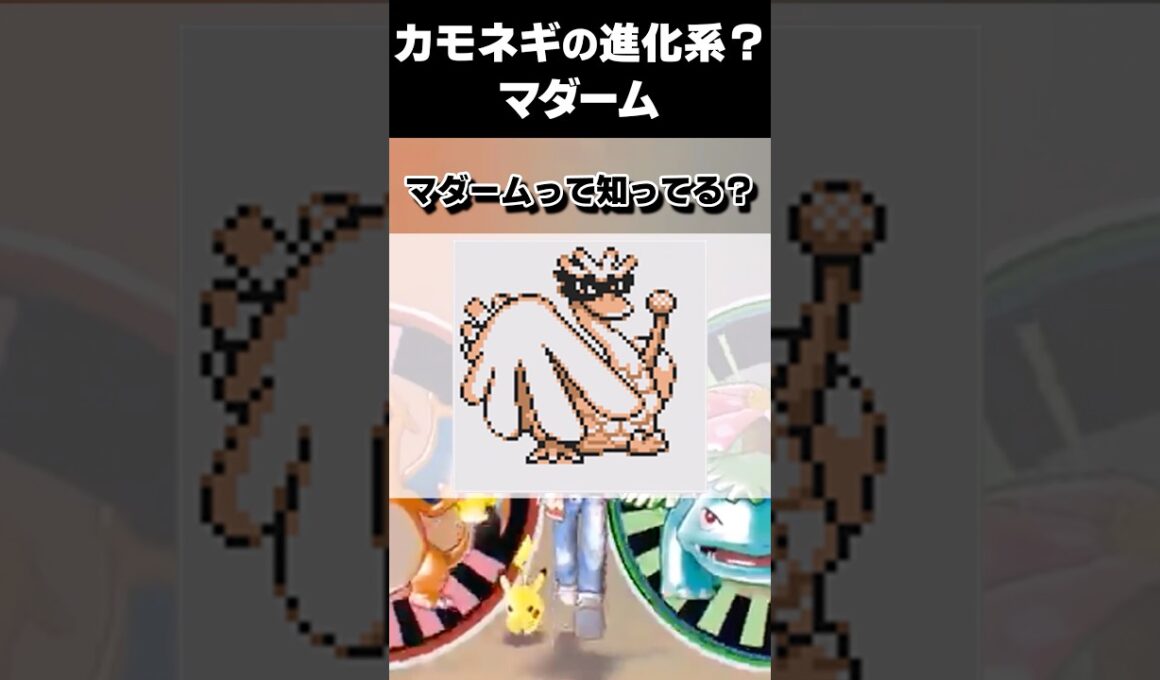 【任天堂ボツ伝説】カモネギの進化系？マダーム！