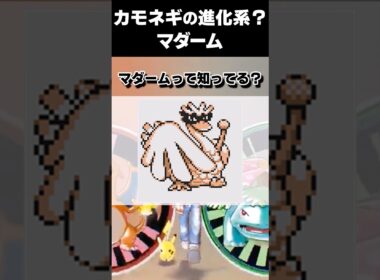 【任天堂ボツ伝説】カモネギの進化系？マダーム！