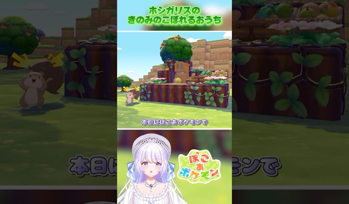 ホシガリスのおうちづくり住める5×5クリエイト【ぽこあポケモン】