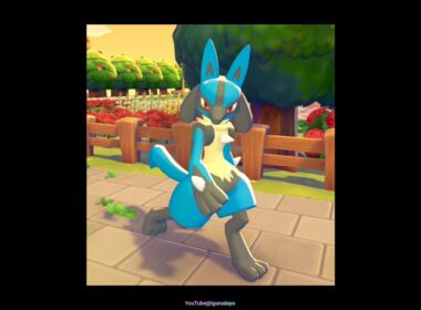 ルカリオ様🎶 Lucario pokopia #ぽこあポケモン #ポケモン