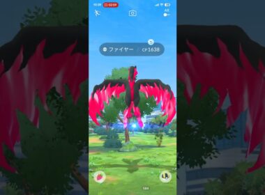 ガラルファイヤーもどき　 #ポケモンgo #pokemongo #おさんぽおこう #ガラル3鳥