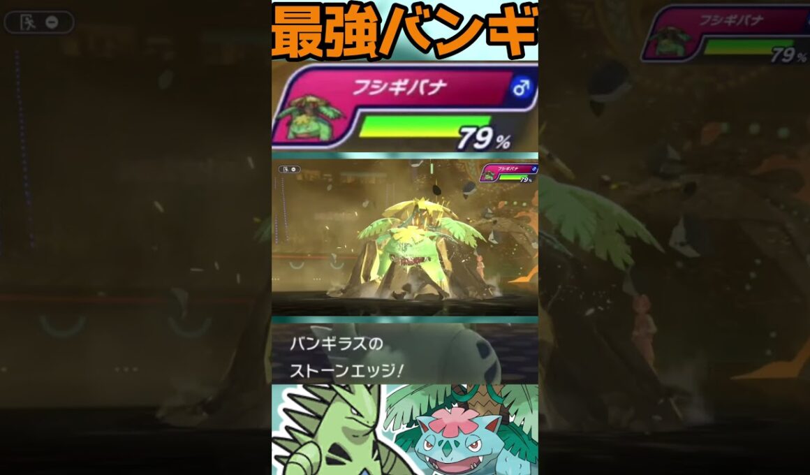 【HAバンギラス】偉すぎるだろ‼うちのバンギラス!!#shorts #PokémonChampions #ポケチャン