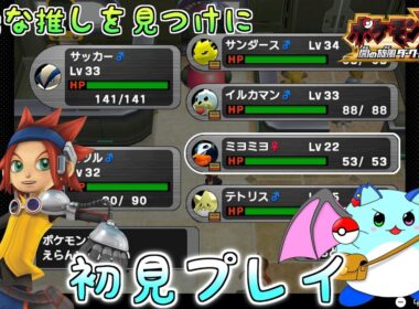 【ポケモンXD】推しがハリテヤマになっちゃいそう【LIVE】