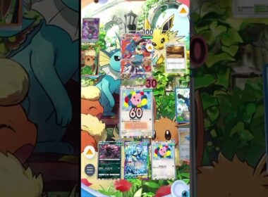 【ポケポケ】シャワーズ初海外大会優勝!?!? メンバーのひーらんがやりました✨✨ Pokemon Pocket #shorts #ポケポケ #pokemontcgpocket #ポケポケデッキ紹介