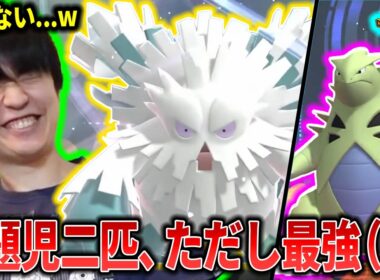 メガユキノオー+バンギラスの並びに苦戦するライバロリ【ポケモンチャンピオンズ】【切り抜き】