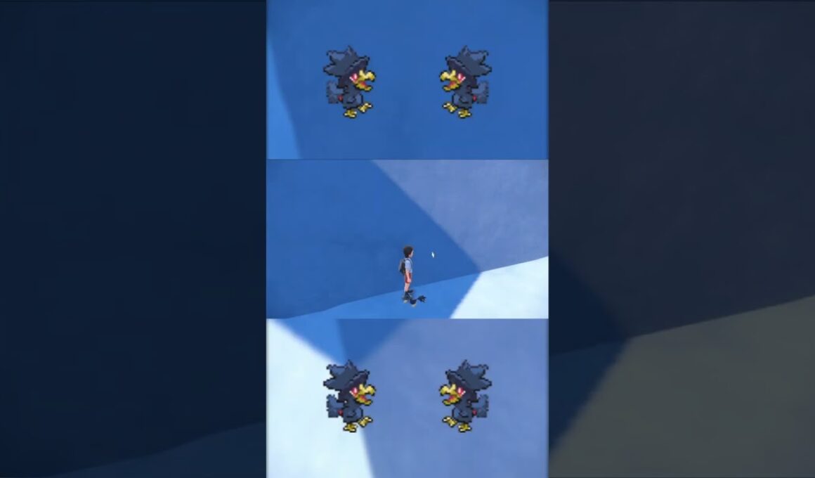 寝ている間に不眠にされるヤミカラス #shorts　#ポケモンsv