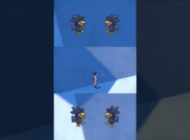寝ている間に不眠にされるヤミカラス #shorts　#ポケモンsv