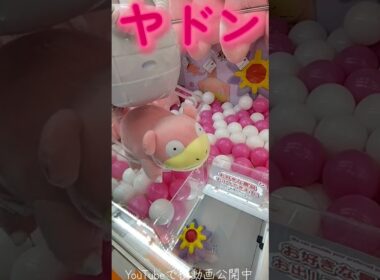 #クレーンゲーム #攻略 #ポケモン #ヤドン #ポケモン30周年