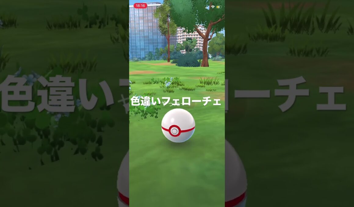 ポケモンGO 色違いフェローチェ出現！ #ポケモン #pokémon