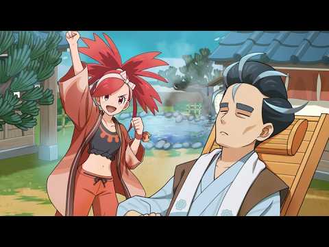 【公式】『ポケモンマスターズ EX』特別な衣装を身にまとったアオキとアスナが登場！