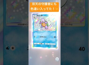【まさかのカメール色違い！】ゴッドパックまでの軌跡5【双天の守護者開封！】@OhisamaShodan