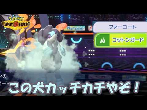 トリミアンで物理相手を詰ませるんじゃ！【ポケモンチャンピオンズ】