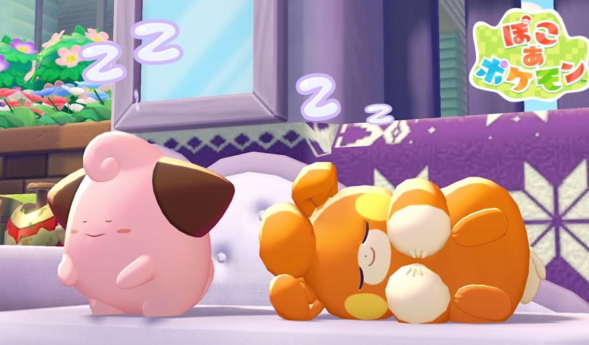 パモとピィが遊べる5×5クリエイトつくるぞ！【ぽこ あ ポケモン】