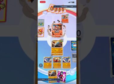 リザードンには進化させないぞ！アカギでベンチのリザードを引き摺り出し、ズガイドスのずつきで粉砕！！ #shorts #ポケモン #ポケポケ #pokemon