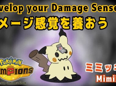 【ポケモンチャンピオンズ】ダメージ感覚を養おう！：ミミッキュ編