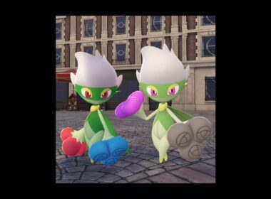 ✨スボミー達の色違い見比べ✨🌹　#ポケモンza #pokemonlegendsza #pokemon