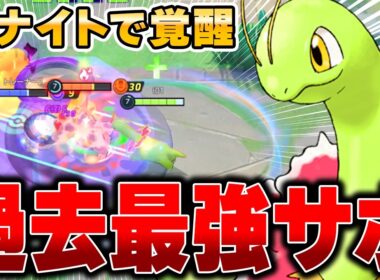 ユナイト初の7レベユナイト技!?１試合でユナイト技を30回使える『メガニウム』が常識を変えてしまった件ｗｗｗｗｗｗ【ポケモンユナイト】