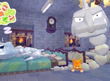 【ぽこあポケモン】パモとイワークハガネールのおうちつくるぞ！