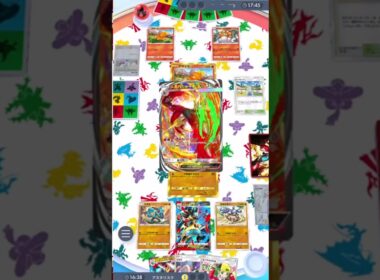 【ポケポケ】カポエラーの狙撃で後続に圧をかけて、盤面を複雑にしていく！『カポエラー・メガルカリオ』　#ルカリオ #shorts