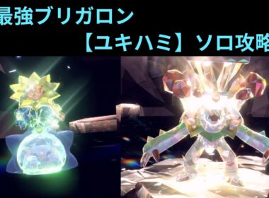 ポケモンSV・最強ブリガロン【ユキハミ】ソロ攻略