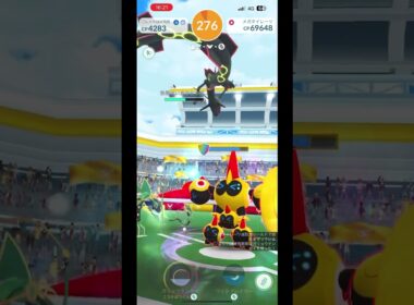 スーパーメガレイド！8人でも勝てます、タイレーツの良個体ください… #pokemongo #ポケモンgo