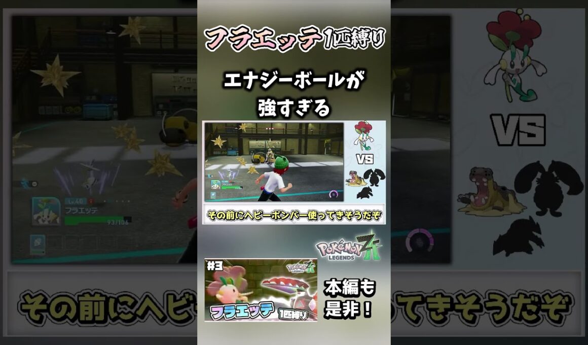 【フラエッテ1匹縛り】これで草タイプじゃないフラエッテ【ポケモンレジェンズZA】