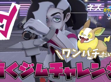 【剣盾】#36 ワンパチたちとあくタイプのジムリーダーに挑戦！