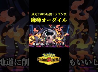 上位100％が考えた最強のメガオーダイルｗｗ【Pokémon Champions】