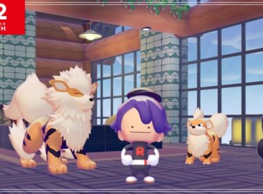 ガーディたちと暮らすおしゃれなログハウス【ぽこあポケモン】