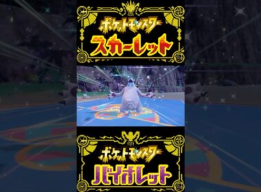 【ポケモンSV】ラブボ入り色違いクマシュン/ツンベアー #shorts #ポケモン