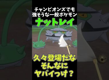 チャンピオンズでも強そうな一般ポケモンその④ #ポケモンチャンピオンズ #ポケモン #ナットレイ