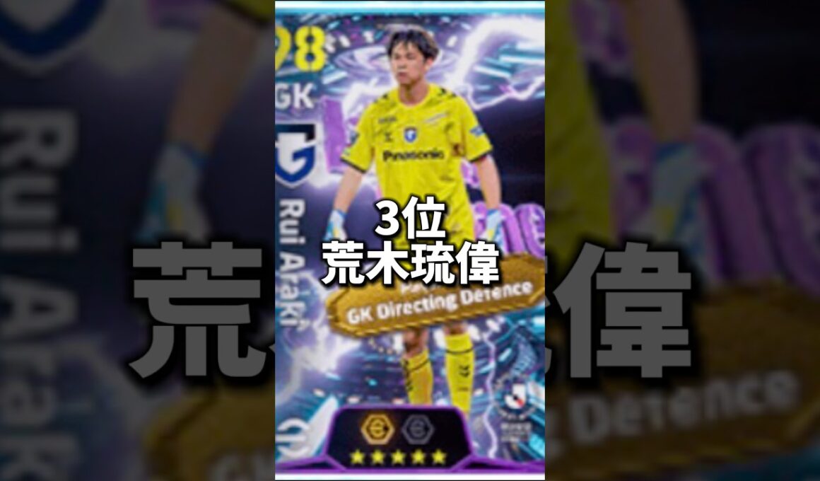 【最新】5/28登場Jリーグショータイムガチャ当たりランキング!!ブースター持ち8選手　#shorts  #efootball #イーフト #イーフットボール #イーフトアプリ2026