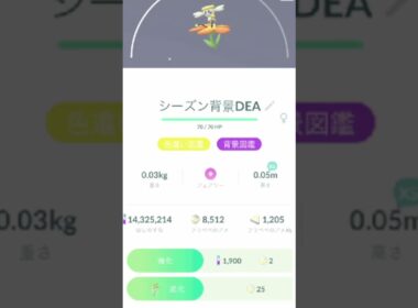 【ポケモンGO】フラベベのコミュデイの結果はどうだった？　☆TL50以上解放まで残り30日