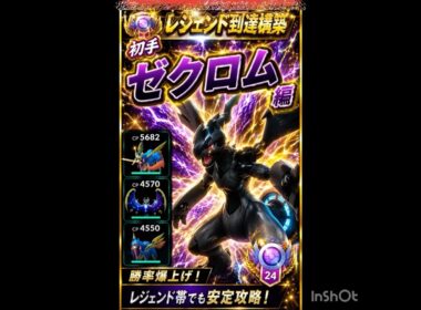 レジェンド構築‼️【ゼクロム】編