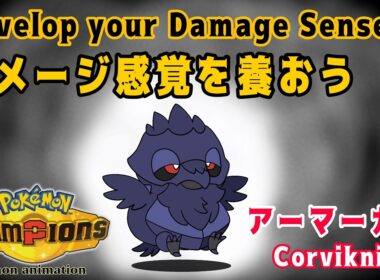 【ポケモンチャンピオンズ】ダメージ感覚を養おう！：アーマーガア編