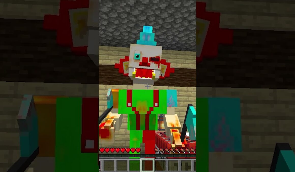 ピエロから救え！ #shorts #minecraft