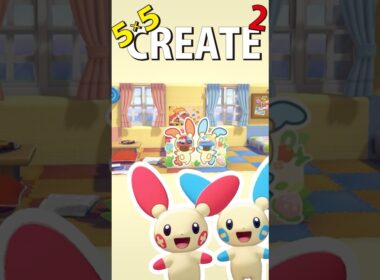 55クリエイト² Vol.026・027-プラスル＆マイナン編-【ぽこ あ ポケモン】#ぽこあポケモン #ポケモン #pokopia #55クリエイト #建築 #shorts