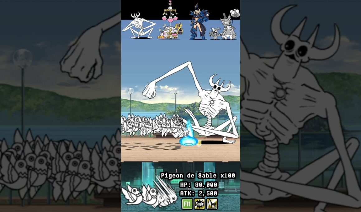 BOSS Pigeon de Sable The Battle Cats バトルキャッツのセーブルに登場するボスピジョン