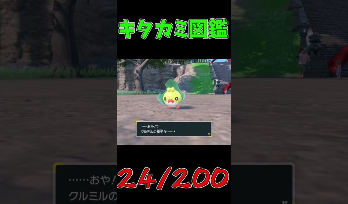 色違いパルデア図鑑制作✨#41【クルミル】【クルマユ】【ハハコモリ】　#ポケモンsv #pokemonscarletandviolet  #shorts #shiny #shinypokemon