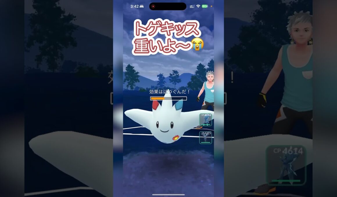 #ポケモンgo トゲキッスが重すぎるよ〜 ランドロス オリジンディアルガ ゼルネアス vs トゲキッス メタング ガブリアス #shorts #マスターリーグ #pokemon #goバトルリーグ