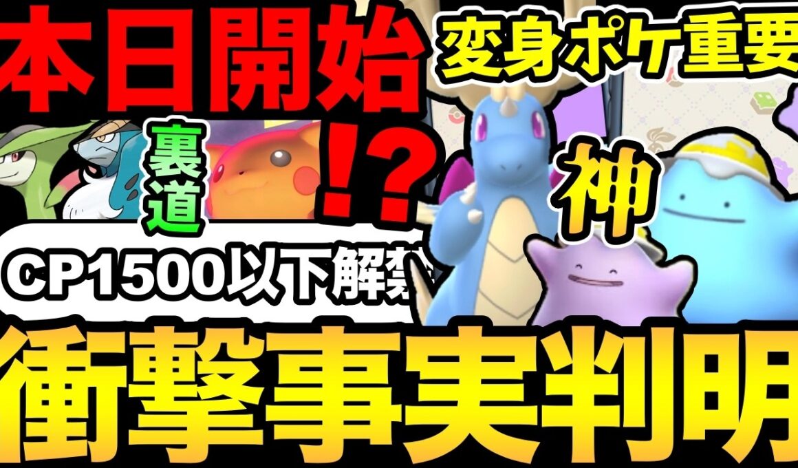 メタモン狙うならこれ！スポライ復活！？でもなんか違う？まさかの伝説裏ルートが判明！【 ポケモンGO 】【 GOバトルリーグ 】【 GBL 】【  】